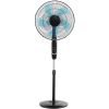 18-Inch Pedestal Fan, 2700 CFM Standing Floor Fan with Remote Control, 9 Speeds & 3 Modes, Oscillating Adjustable Height