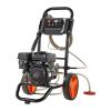 Gas Pressure Washer 2900 PSI and 1.85 Max GPM, Upgrade Aluminum Pump with Spray Gun and Wand, 4 Nozzle Set, Gas Powered Pressure Washer for Cars