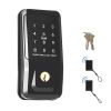 Keyless Entry Door Lock, Touchpad Electronic Deadbolt with IC Card, Customizable User Codes, Keyed Entry, Auto Lock, Anti-Peeking Password, Backlit
