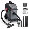 Commercial Shop Vac, 11 Gallon Wet Dry Shop Vacuum, 5.5 Peak HP Portable with One-Button Self-Cleaning, 1350W Input, 1.25in x 7ft Hose, 20ft Cord