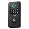 Keyless Entry Door Lock, Electronic Deadbolt with Customizable User Codes, Pioneering Easy-Grip Design, Keyed Entry, Auto Lock, Anti-Peeking Password