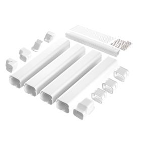 Mini Split Line Set Cover 3-inch W 17.6Ft L