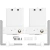 Murphy Mounting Wall Springs Mechanism Heavy Duty Support Hardware DIY Kit for Queen Twin Size Bed (Horizontal), White