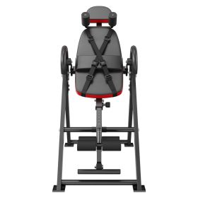 Inversion Table, 300 lbs Capacity Heavy Duty Inversion Table, Decompression Back Stretcher Machine, Strength Training Equipment with Headrest