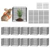 10 Pack Plant Protector from Animals, 12'' x 12'' Chicken Wire Plant Protector, Plant Cages for Outdoor Plants, Flowers & Vegetables