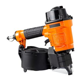 Coil Siding Nailer MCN55, 1 inch to 2-1/4 inch 15 Degree Pneumatic Siding Nail Gun, 70-120PSI Air Coil Nailer for Siding, Pallet Sheathing, Fencing