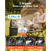 Misting Fan, More than 2700RPM Motor Mister Fan, Mister Cooling Fans with 2.38 gal Water Tank, 10000mAh Battery, 4-Speed Wind & 5 Lighting Modes