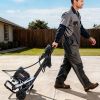 Stand Airless Paint Sprayer, 650W, 3000PSI High Pressure Airless Sprayer with Cart, Cleaning Brush, Hose, Extension Rod, Nozzles
