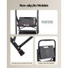 2 Step Ladder, Folding Step Stool with Wide Anti-Slip Pedal and Comfort Handgrip, Lightweight 600 lbs Capacity Portable Steel Ladder