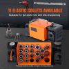 Drill Bits Sharpener, 3-20mm End Mill Grinder Sharpener, Lip Relief Angle & 95°-135° Point Angle Adjustable Drill Bit Re-Sharpener