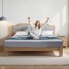 Grounding Sheets, Queen Size, 95% Cotton + 5% Pure Silver Fiber, Earth Grounded Fitted Bed Sheets, with Grounding Cord & Tester