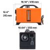 Diesel Air Heater, 8 kW DC12-24V, Fast Heating Diesel Parking Heater with Remote Control and Square Color Digital Display, Low Noise