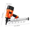 Framing Nailer, 2" to 3-1/2" 21 Degree Full Round Head Pneumatic Framing Nailer with Dual Trigger Modes & Tool-Less Depth Adjustment