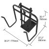 Hot Tub Cover Lift, Spa Cover Lift, Hydraulic, Height 33.1" - 41.3" Width 53.1" - 92.5" Adjustable, Installed Underneath on one Sides
