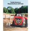 Rotary Laser Level Kit, 1650ft 360-Degree Self Leveling Red Horizontal Laser Transit,with Tripod,Receiver,Remote Control, Scale,Toolcase
