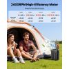 Misting Fan, 2400RPM Motor Camping Misting Fan, Mister Cooling Fans with 3.17 gal Water Tank, 20000mAh Battery, 4-Speed Wind & 3 Lighting Modes