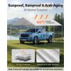 Carport Replacement Canopy, 10 x 20 ft Potable Garage Tent Top Tarp, UV-Resistant & Waterproof Car Shelter Tarp